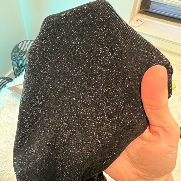 Woman’s Secret Black Glitter One Piece Swimsuit - Picture 7 of 8